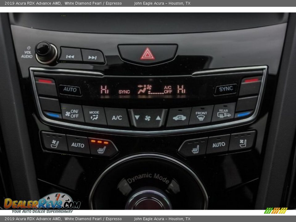 2019 Acura RDX Advance AWD White Diamond Pearl / Espresso Photo #31