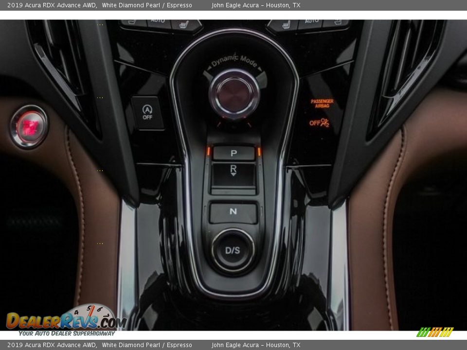 2019 Acura RDX Advance AWD White Diamond Pearl / Espresso Photo #32