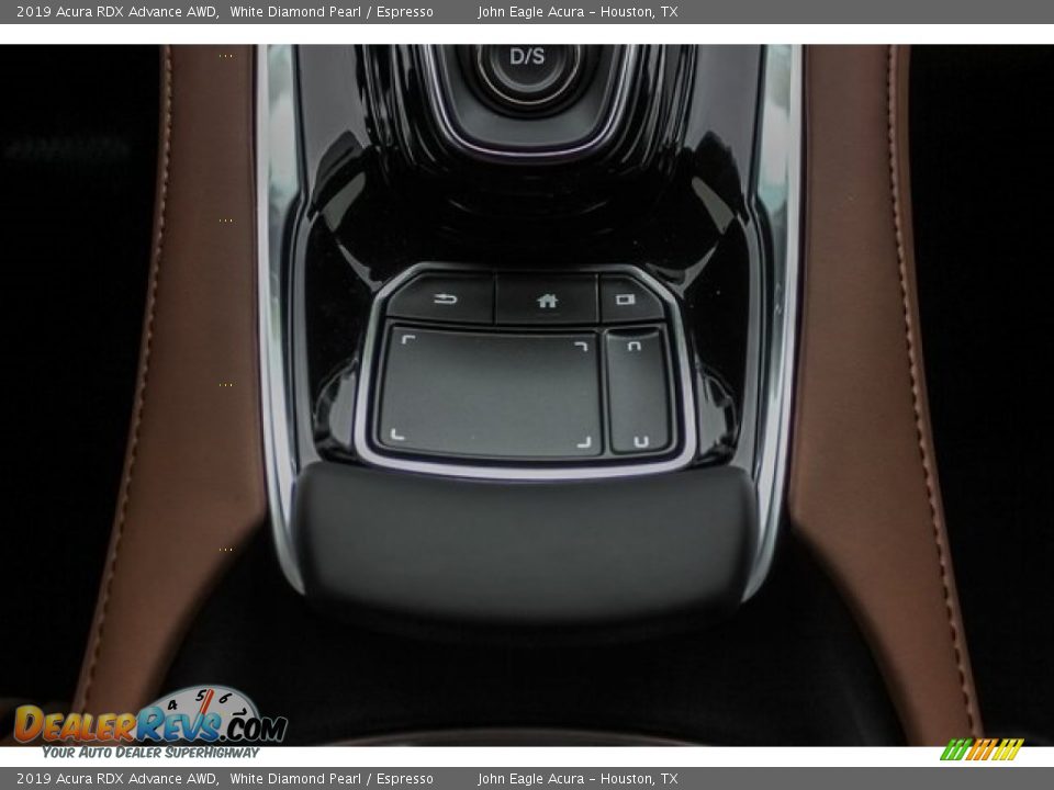 2019 Acura RDX Advance AWD White Diamond Pearl / Espresso Photo #33