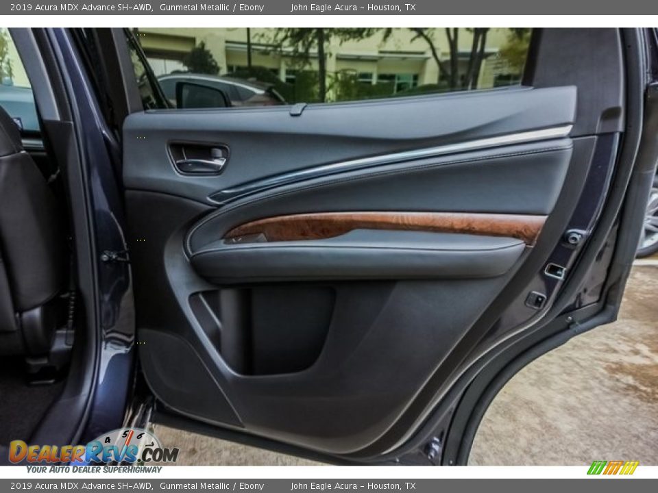 2019 Acura MDX Advance SH-AWD Gunmetal Metallic / Ebony Photo #22