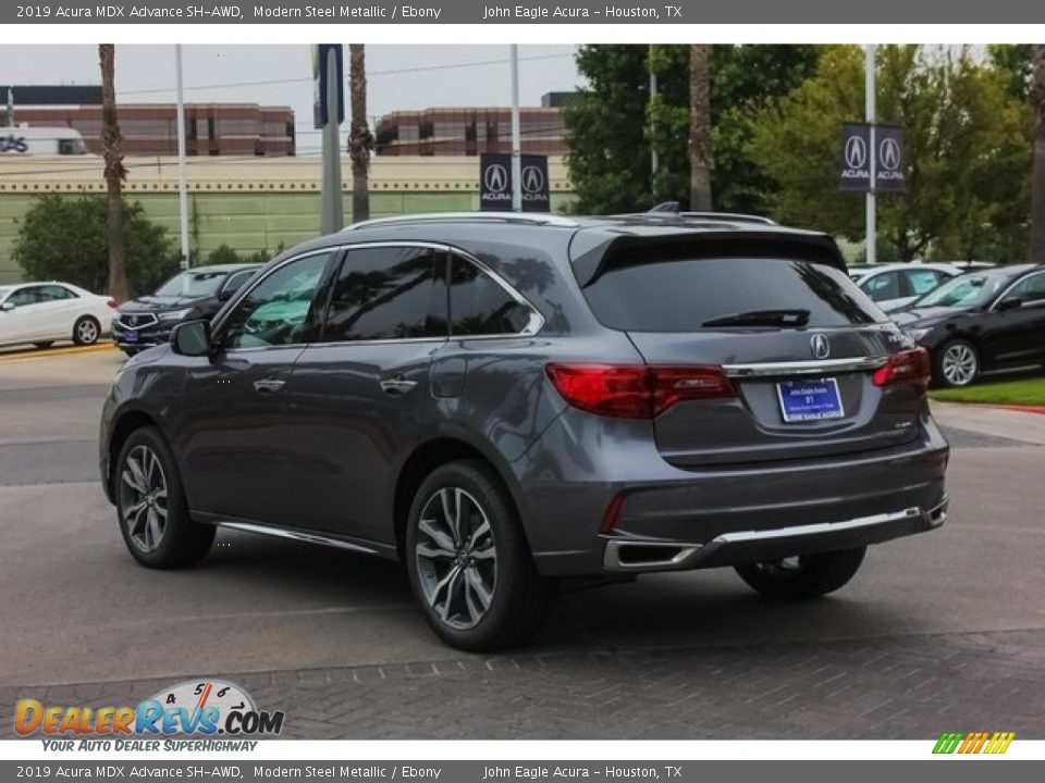 2019 Acura MDX Advance SH-AWD Modern Steel Metallic / Ebony Photo #5