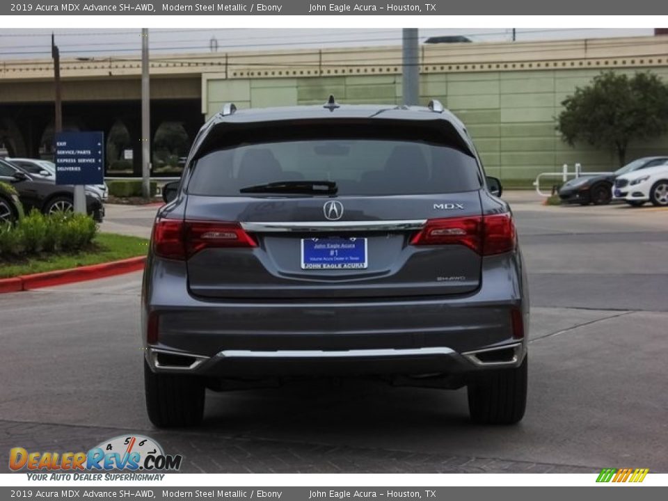 2019 Acura MDX Advance SH-AWD Modern Steel Metallic / Ebony Photo #6