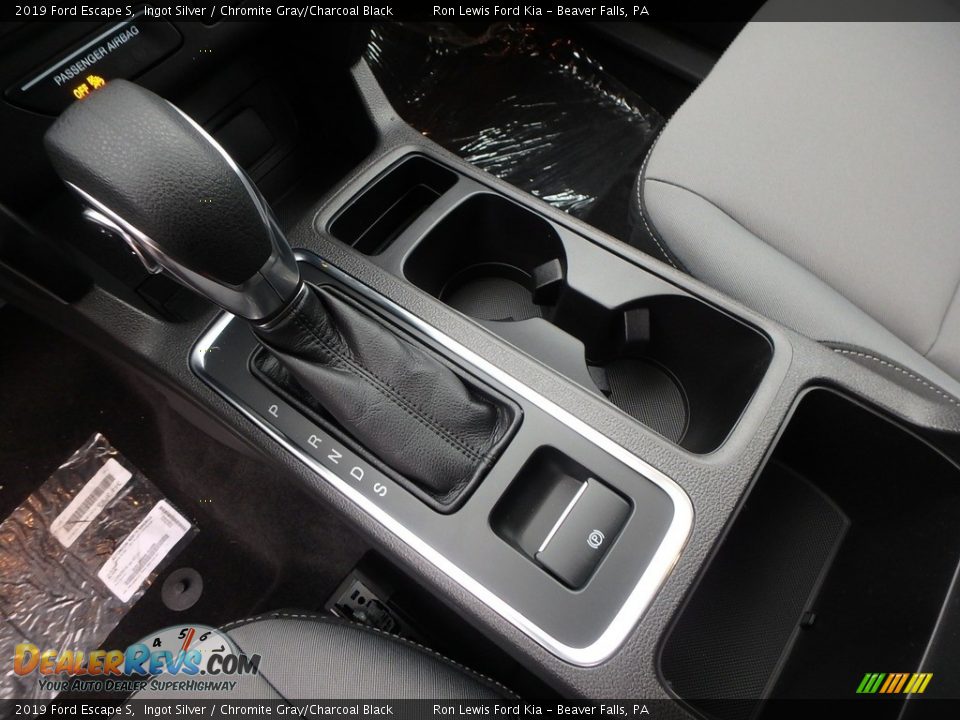 2019 Ford Escape S Ingot Silver / Chromite Gray/Charcoal Black Photo #17