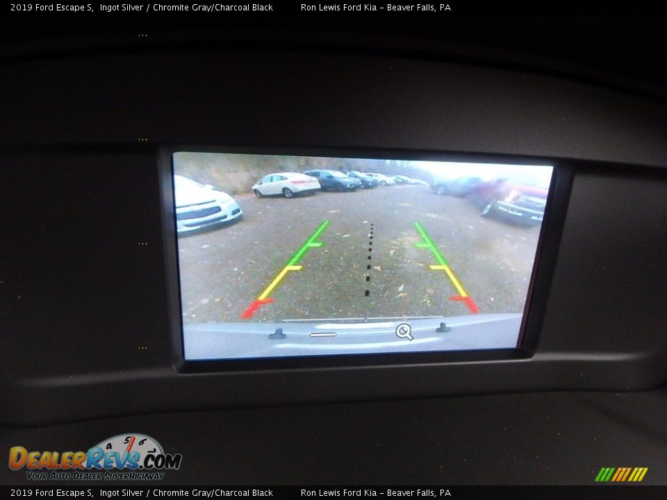 2019 Ford Escape S Ingot Silver / Chromite Gray/Charcoal Black Photo #20