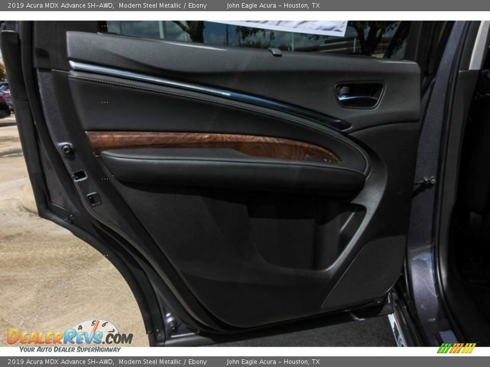 2019 Acura MDX Advance SH-AWD Modern Steel Metallic / Ebony Photo #17