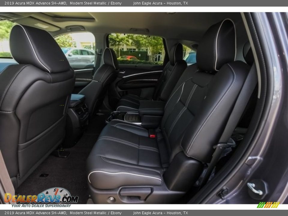2019 Acura MDX Advance SH-AWD Modern Steel Metallic / Ebony Photo #18