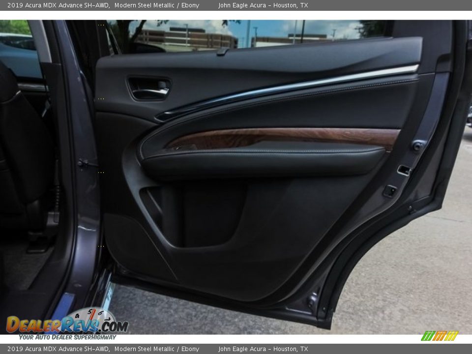 2019 Acura MDX Advance SH-AWD Modern Steel Metallic / Ebony Photo #22