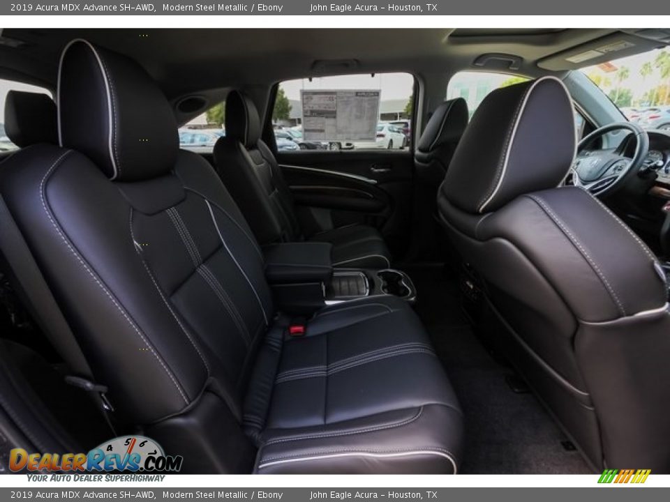 2019 Acura MDX Advance SH-AWD Modern Steel Metallic / Ebony Photo #23