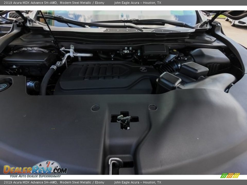 2019 Acura MDX Advance SH-AWD Modern Steel Metallic / Ebony Photo #26