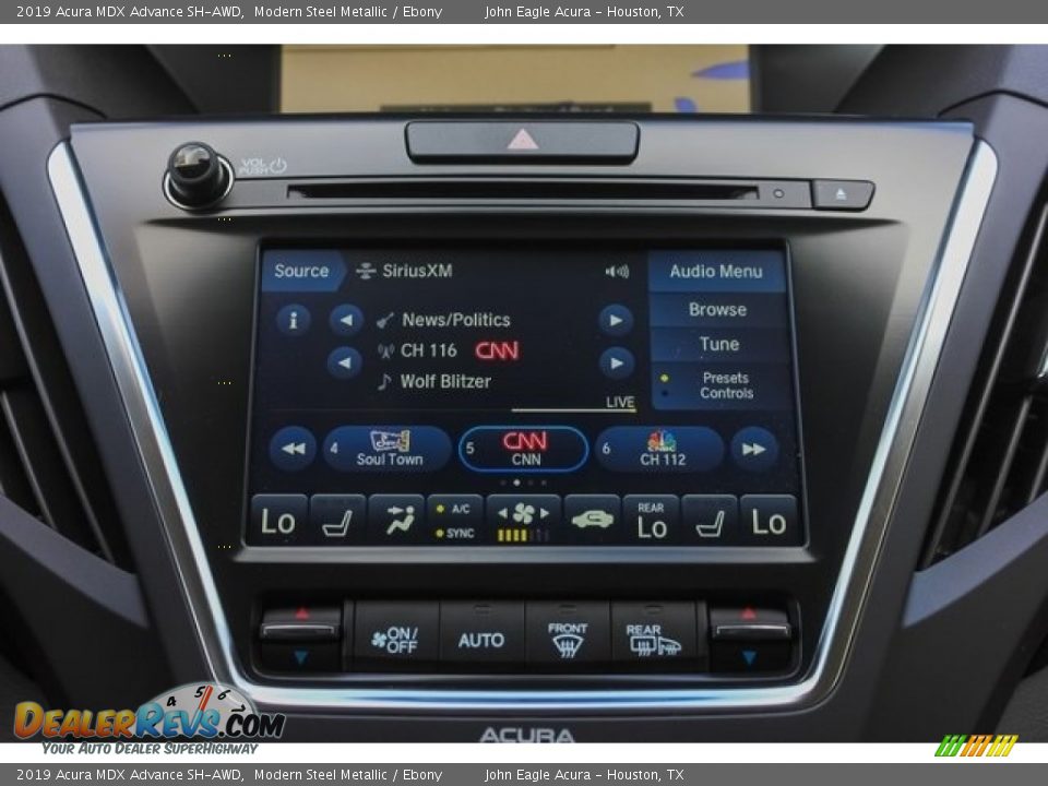 2019 Acura MDX Advance SH-AWD Modern Steel Metallic / Ebony Photo #30