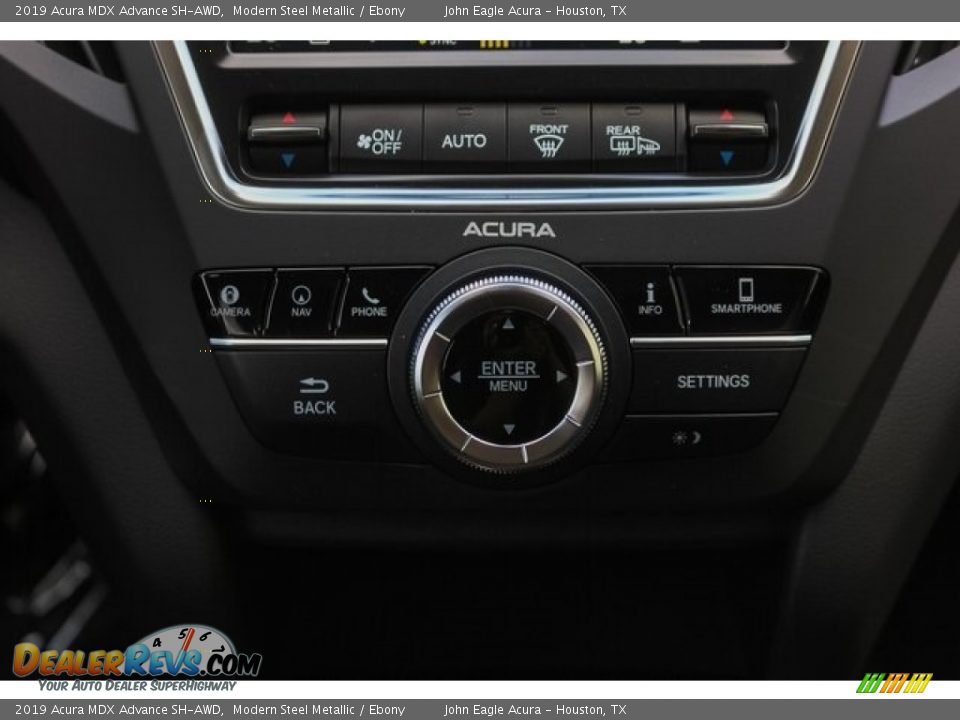 2019 Acura MDX Advance SH-AWD Modern Steel Metallic / Ebony Photo #31