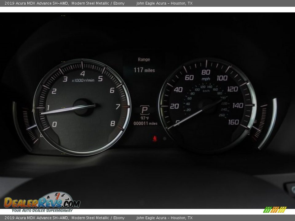 2019 Acura MDX Advance SH-AWD Modern Steel Metallic / Ebony Photo #34