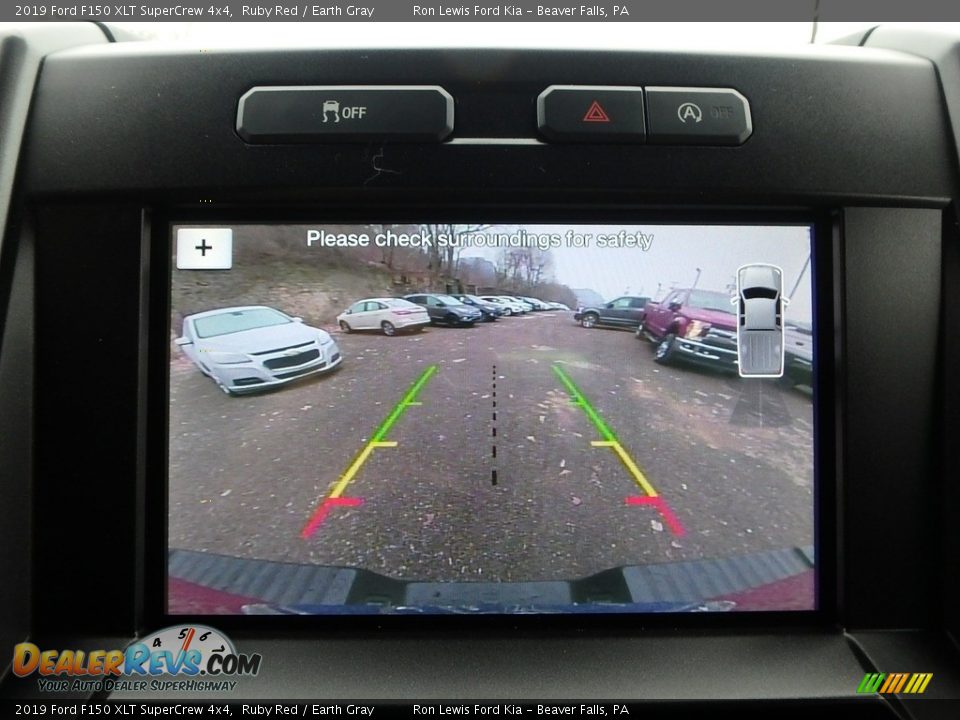 2019 Ford F150 XLT SuperCrew 4x4 Ruby Red / Earth Gray Photo #19