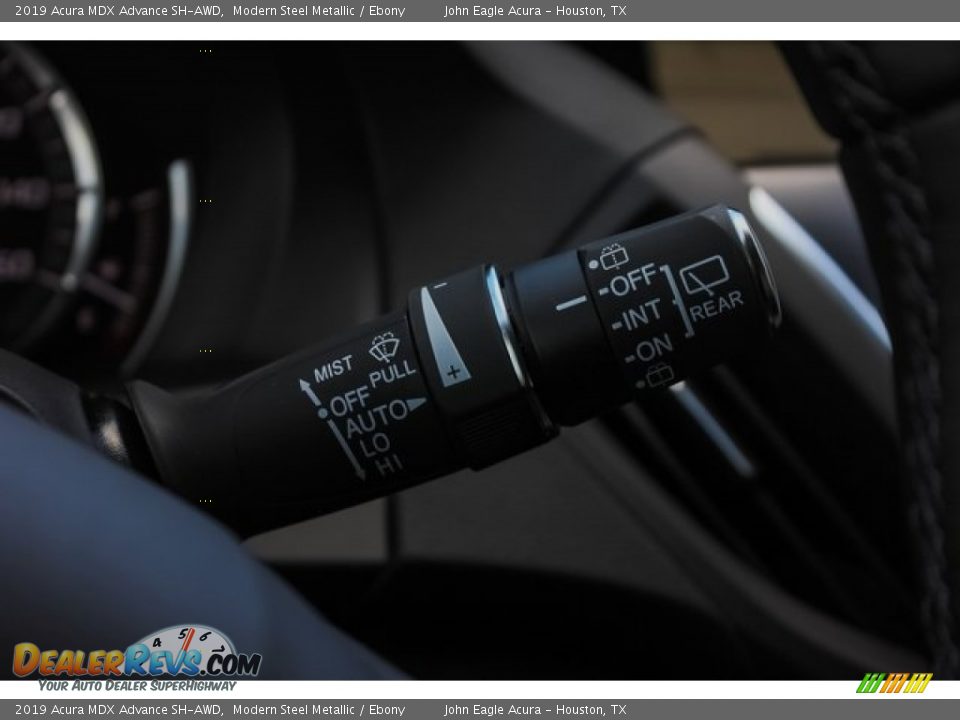 2019 Acura MDX Advance SH-AWD Modern Steel Metallic / Ebony Photo #36