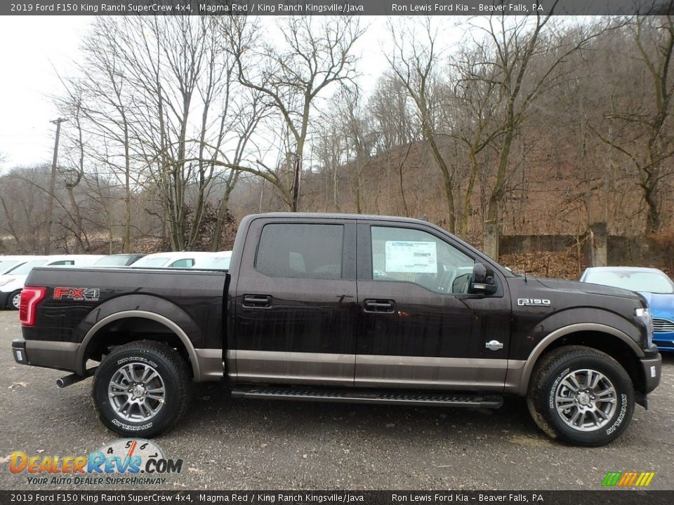 Magma Red 2019 Ford F150 King Ranch SuperCrew 4x4 Photo #1