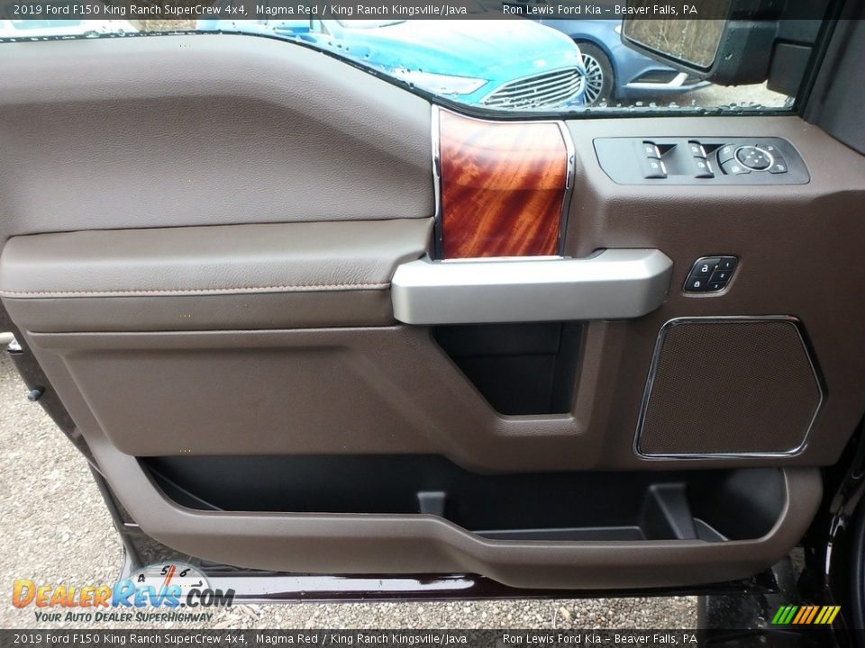 Door Panel of 2019 Ford F150 King Ranch SuperCrew 4x4 Photo #13