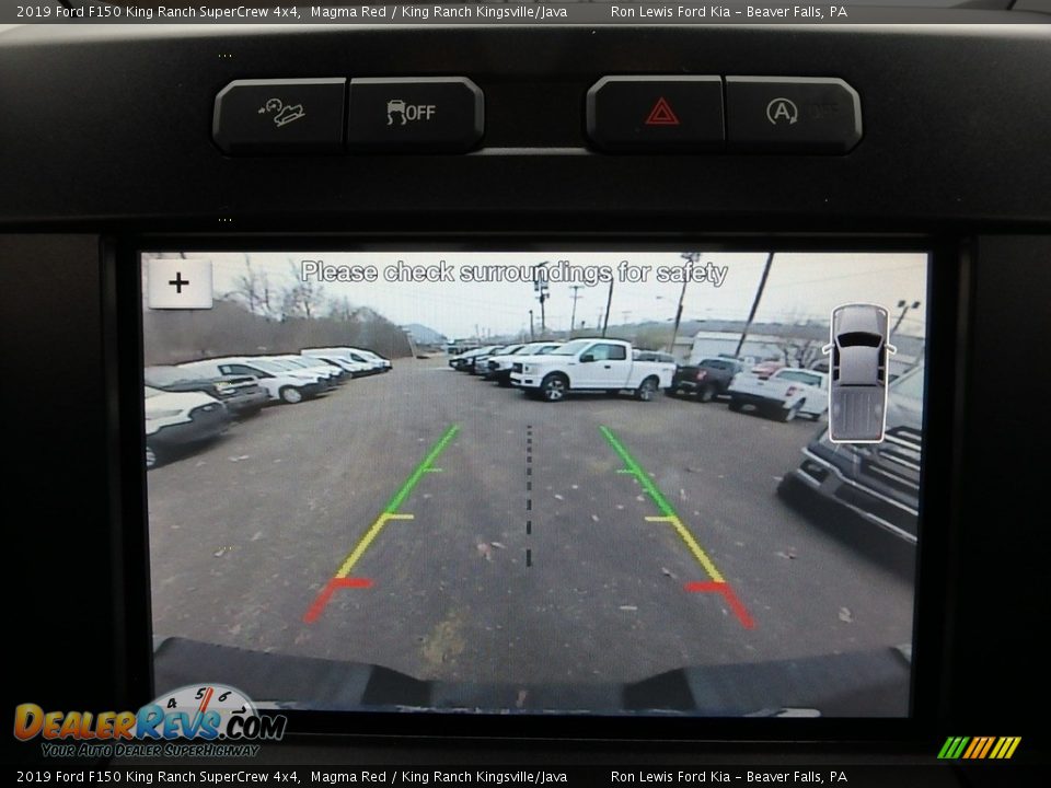 2019 Ford F150 King Ranch SuperCrew 4x4 Magma Red / King Ranch Kingsville/Java Photo #19