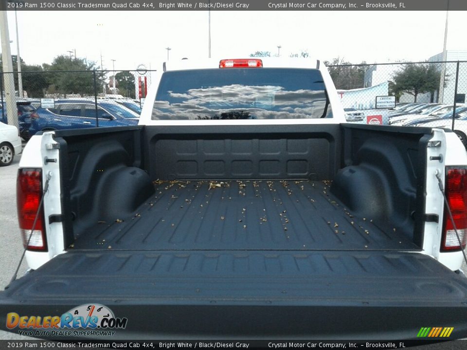 2019 Ram 1500 Classic Tradesman Quad Cab 4x4 Bright White / Black/Diesel Gray Photo #19