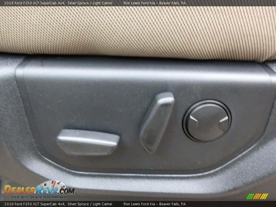 2019 Ford F150 XLT SuperCab 4x4 Silver Spruce / Light Camel Photo #15