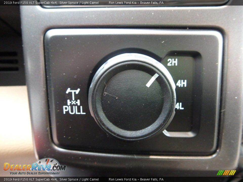2019 Ford F150 XLT SuperCab 4x4 Silver Spruce / Light Camel Photo #17