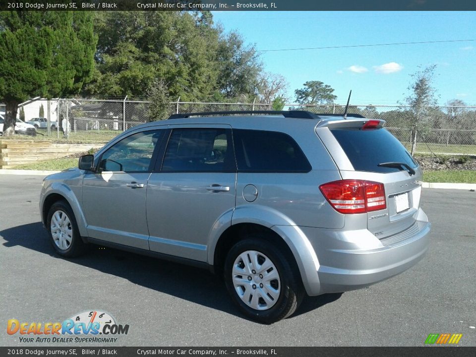 2018 Dodge Journey SE Billet / Black Photo #3