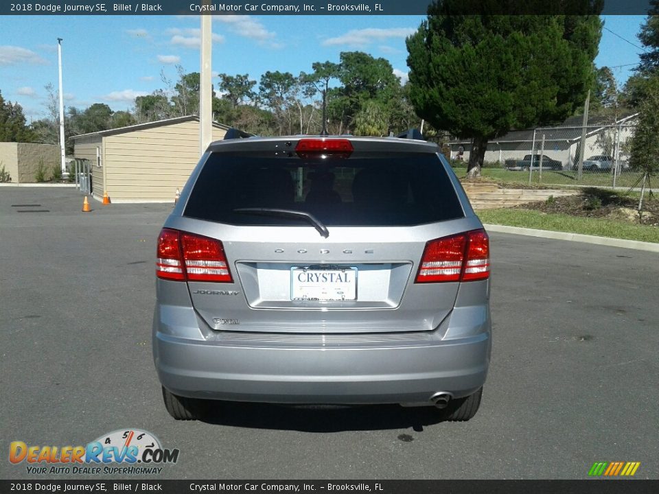 2018 Dodge Journey SE Billet / Black Photo #4