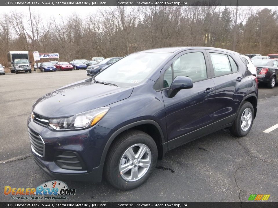 2019 Chevrolet Trax LS AWD Storm Blue Metallic / Jet Black Photo #1