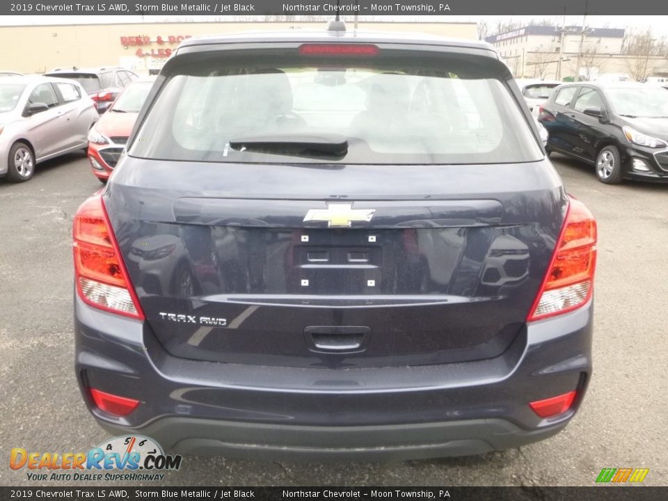 2019 Chevrolet Trax LS AWD Storm Blue Metallic / Jet Black Photo #5