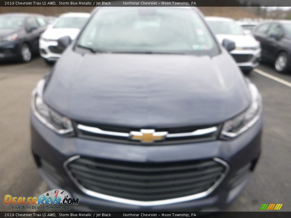 2019 Chevrolet Trax LS AWD Storm Blue Metallic / Jet Black Photo #9