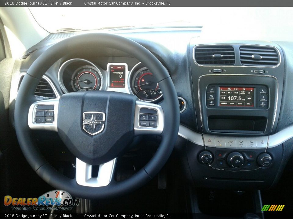 2018 Dodge Journey SE Billet / Black Photo #13