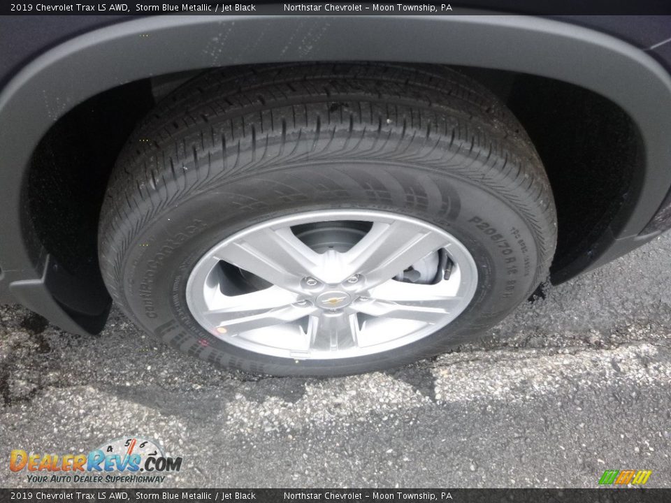 2019 Chevrolet Trax LS AWD Storm Blue Metallic / Jet Black Photo #10