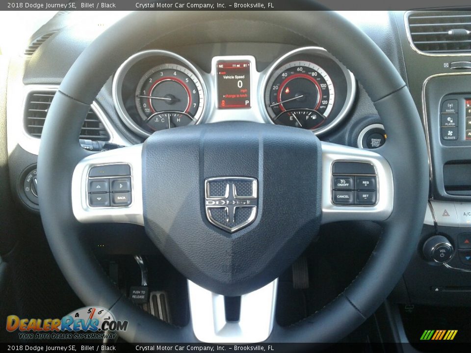 2018 Dodge Journey SE Billet / Black Photo #14