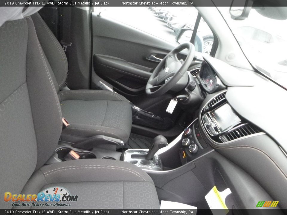 2019 Chevrolet Trax LS AWD Storm Blue Metallic / Jet Black Photo #11
