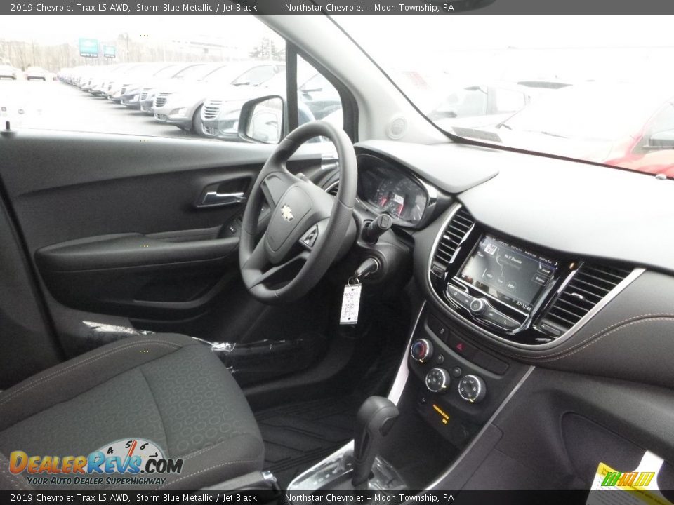 2019 Chevrolet Trax LS AWD Storm Blue Metallic / Jet Black Photo #12