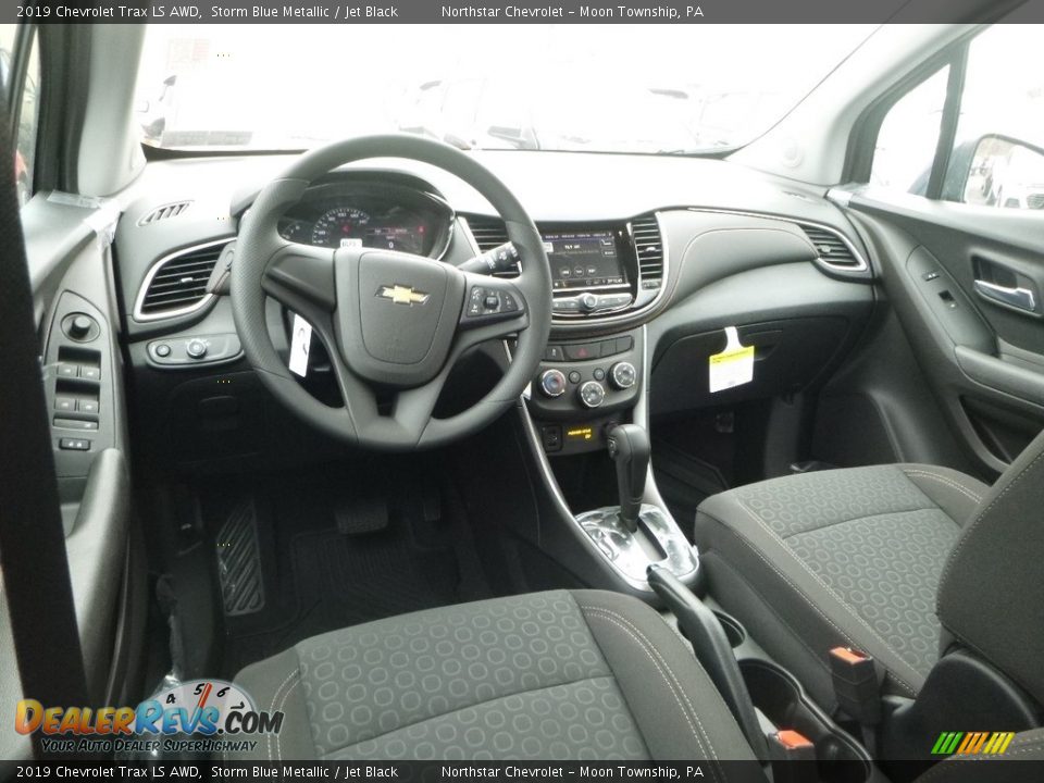 2019 Chevrolet Trax LS AWD Storm Blue Metallic / Jet Black Photo #14