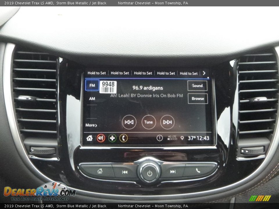 2019 Chevrolet Trax LS AWD Storm Blue Metallic / Jet Black Photo #18