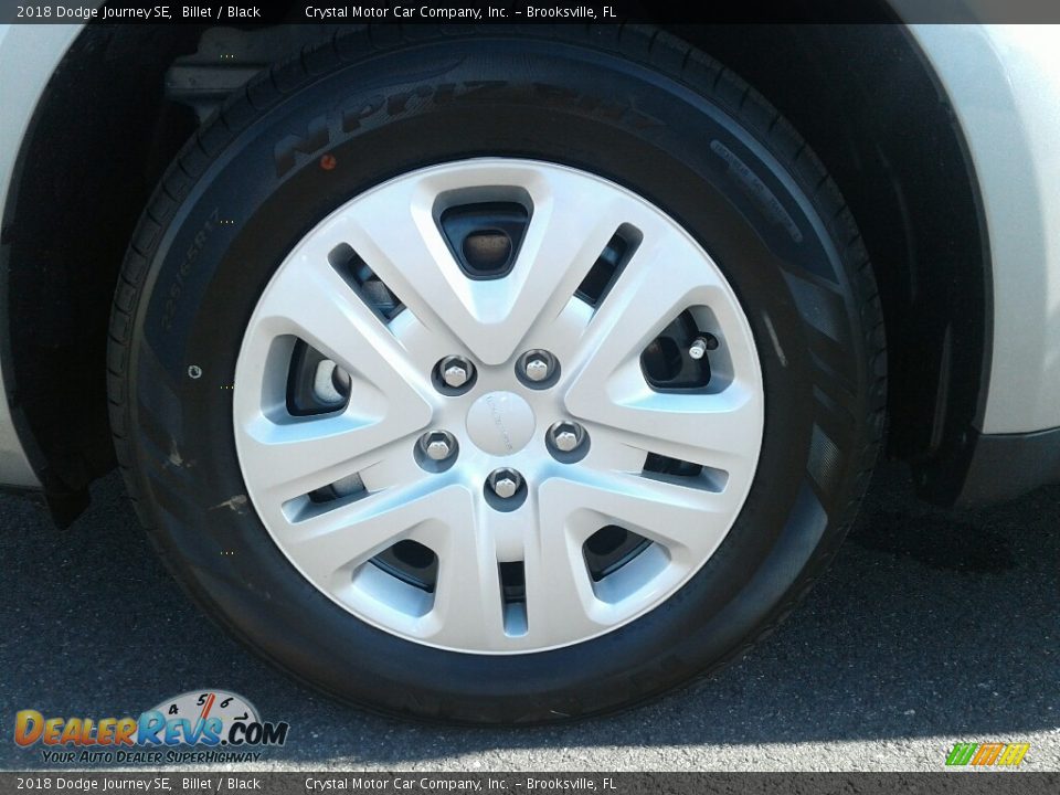 2018 Dodge Journey SE Billet / Black Photo #20
