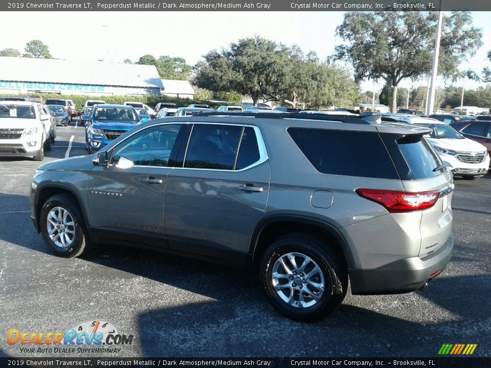 2019 Chevrolet Traverse LT Pepperdust Metallic / Dark Atmosphere/Medium Ash Gray Photo #3