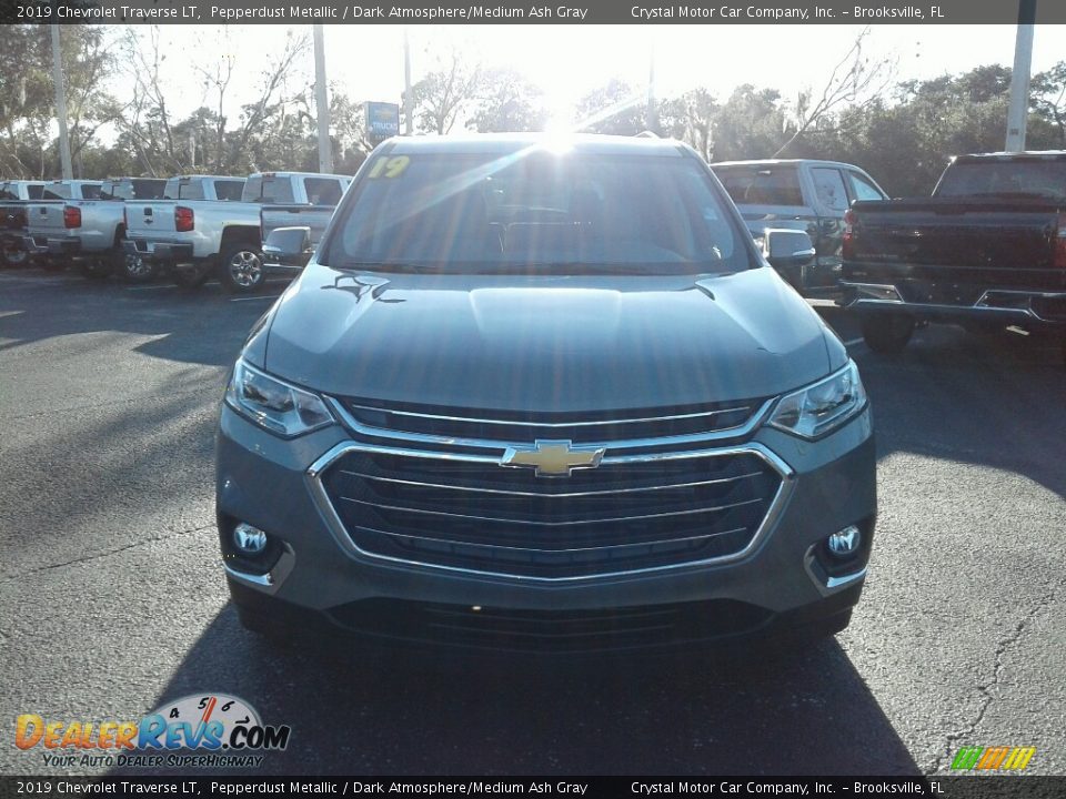 2019 Chevrolet Traverse LT Pepperdust Metallic / Dark Atmosphere/Medium Ash Gray Photo #8