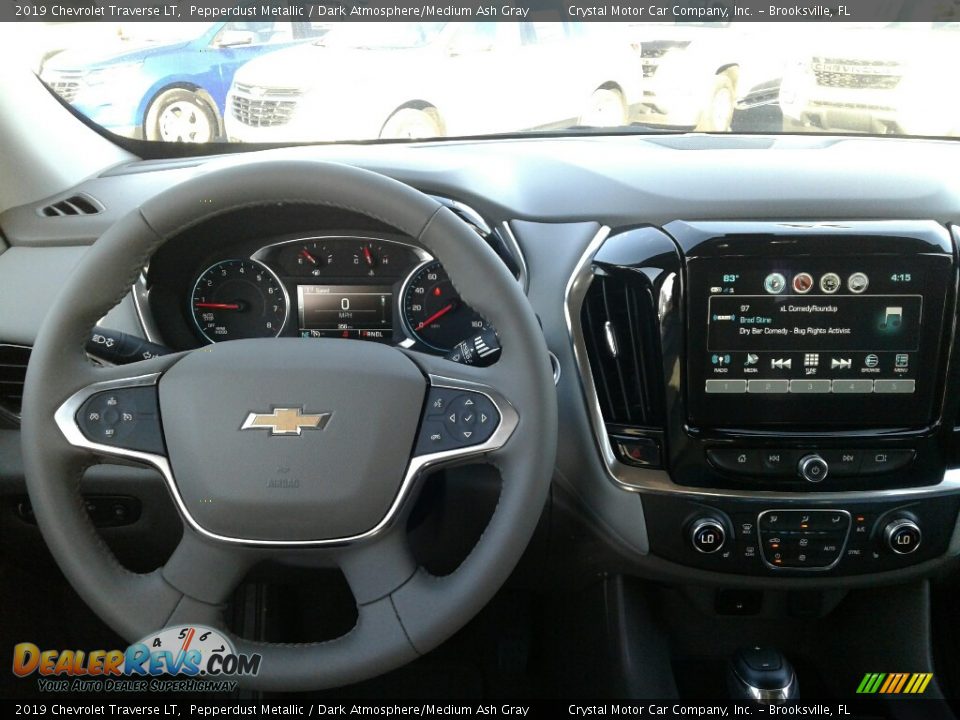 2019 Chevrolet Traverse LT Pepperdust Metallic / Dark Atmosphere/Medium Ash Gray Photo #13