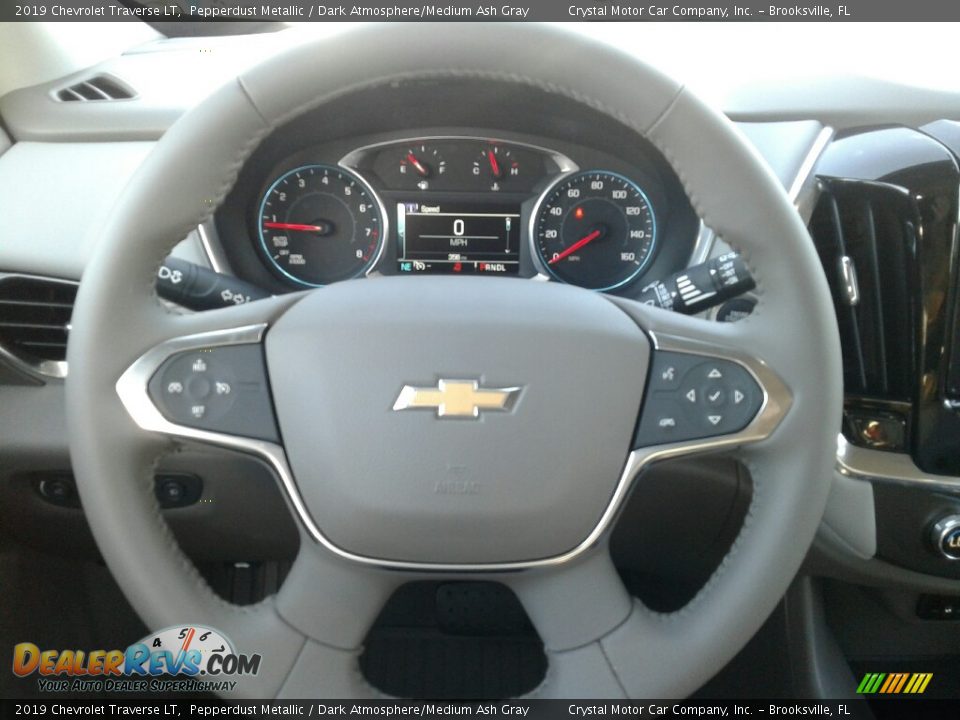 2019 Chevrolet Traverse LT Pepperdust Metallic / Dark Atmosphere/Medium Ash Gray Photo #14