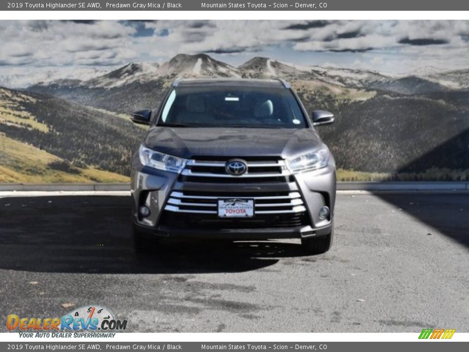 2019 Toyota Highlander SE AWD Predawn Gray Mica / Black Photo #2