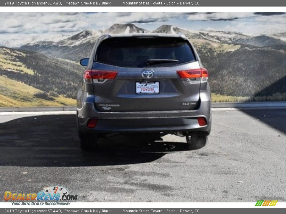2019 Toyota Highlander SE AWD Predawn Gray Mica / Black Photo #4