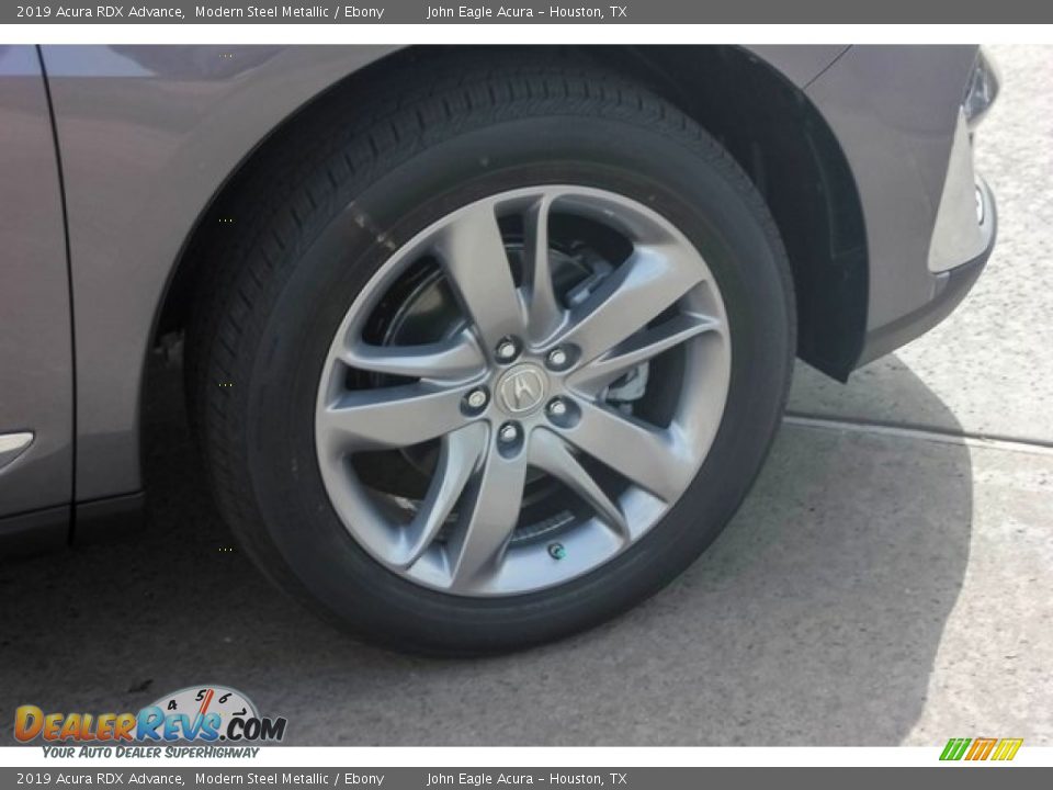 2019 Acura RDX Advance Modern Steel Metallic / Ebony Photo #11