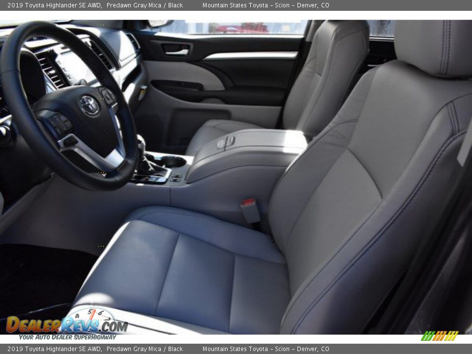 2019 Toyota Highlander SE AWD Predawn Gray Mica / Black Photo #6