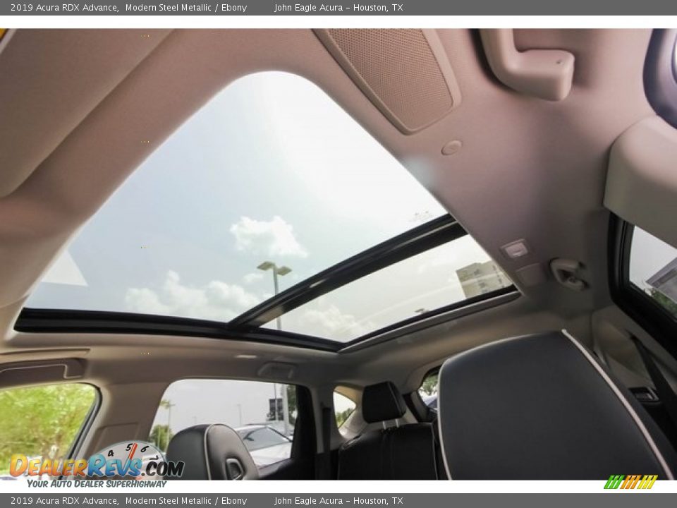 2019 Acura RDX Advance Modern Steel Metallic / Ebony Photo #14