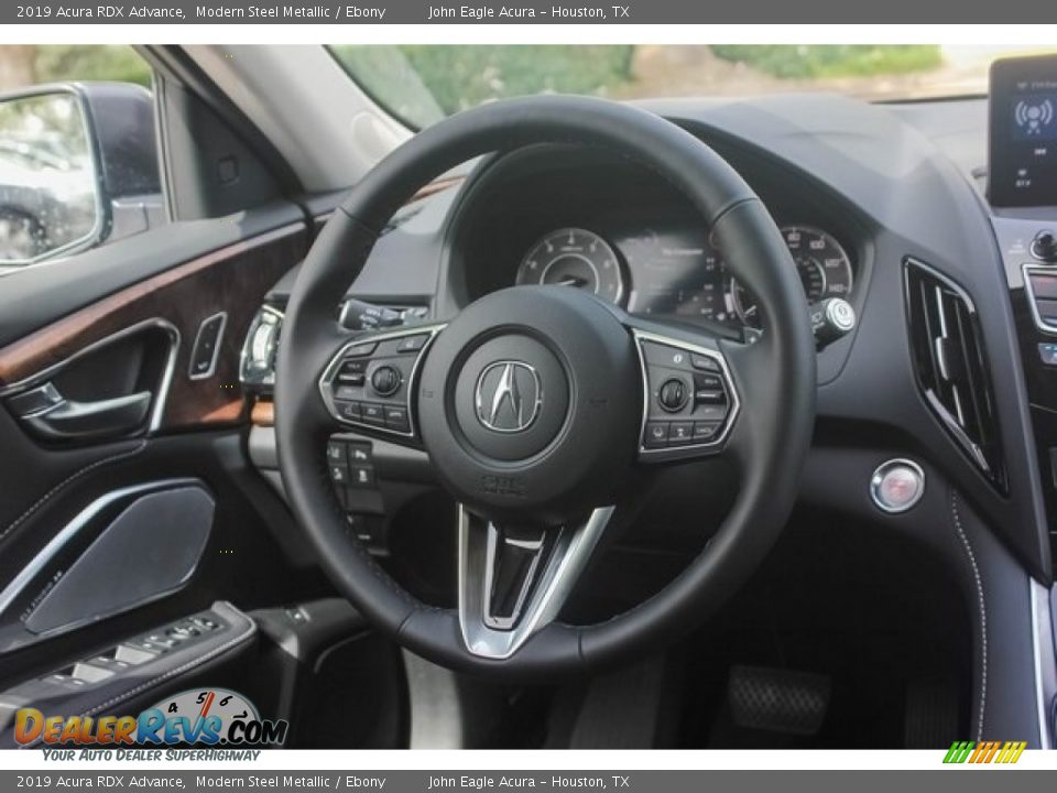 2019 Acura RDX Advance Modern Steel Metallic / Ebony Photo #27