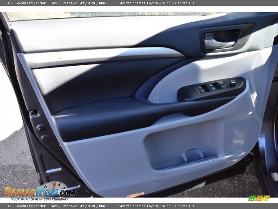 2019 Toyota Highlander SE AWD Predawn Gray Mica / Black Photo #22