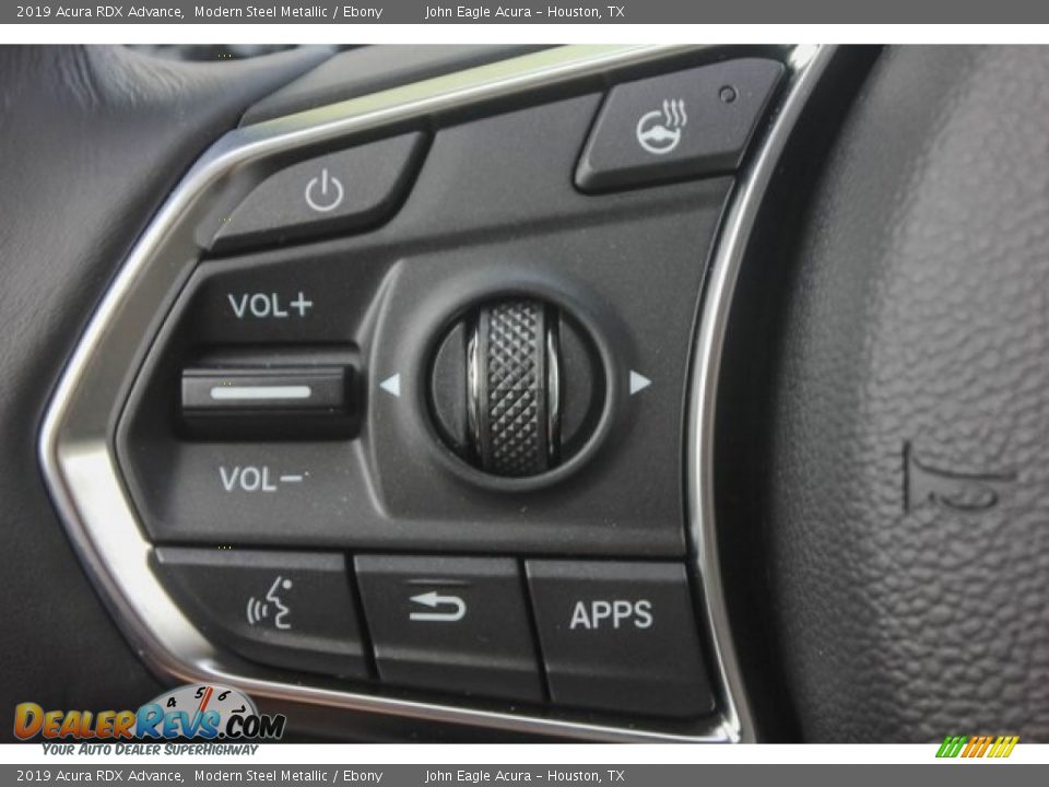 2019 Acura RDX Advance Modern Steel Metallic / Ebony Photo #32