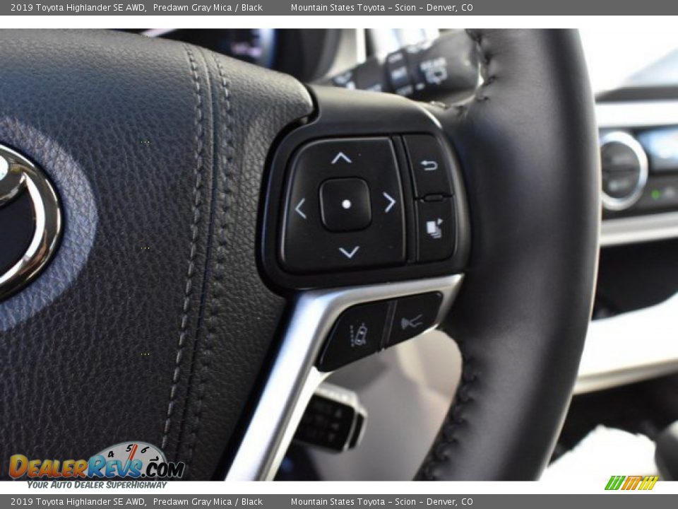 2019 Toyota Highlander SE AWD Predawn Gray Mica / Black Photo #30